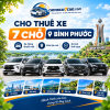 Cho Thuê Xe 7 Chỗ Bình Phước Có Tài Xế – Xe Riêng Đón Tận Nơi